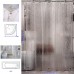 Racdde Waterproof Shower Curtain Liner EVA Thick Shower Curtain No Smell with Heavy Duty 3 Bottom Magnets, Stain Resistant Shower Liner for Shower Stall, Bathtubs, 3D Pebble Pattern, 71 x 71,12 Hooks 