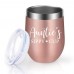 Racdde Auntie’s Sippy Cup - Great Aunt Gifts - Funny 21st 30th 40th 50th 60th 70th Birthday Gift for Aunt - Best Pregnancy Announcement, Baby Shower Gift for Sister, New Aunt, Women - GSPY 12oz Wine Tumbler 