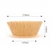 Racdde 300Pcs Cupcake Liners Natural Muffin Liners Greaseproof Paper Baking Cups Standard Size Parchment Paper Cupcake Liners for Baking Muffin and Cupcake, Natural Color 