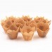 Racdde 150pcs Tulip Cupcake Liners Natural Baking Cups Muffin Paper Liner Grease-Proof Wrappers for Wedding, Birthday Party, Standard Size, Natural Color 