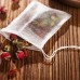Racdde 200Pcs Disposable Tea Filter Bags 2.75 x 3.54 inch Tea Infuser Natural Material Drawstring Tea Bag Empty Bags for Loose Tea 