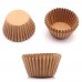 Racdde Mini Cupcake Liners 300-Count Natural Baking Paper Cups 1.25 Inch Greaseproof Disposable Muffin Liners for Baking Muffin and Cupcake, Natural Color 