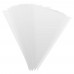Racdde Upgrade Extra Thick 16 Inch Pastry Bag Disposable Decorating Piping Bags Large Icing Bags for Baking Cookie Cake Cupcake Candy Decoration (25-Pack Clear)