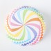 Racdde Paper Baking Cups 200 Count Muffin Cupcake Liners Rainbow Styles Standard Size Baking Cups Disposable Cupcake Carrier 