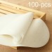 Racdde 100Pcs Air Fryer Liners 7.5 Inch Round Steamer Liners,Non-Stick Perforated Parchment Bamboo Steaming Paper for Baking Cooking Steaming