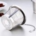 Racdde 2pcs Tea Infuser 1 Large + 1 Small Tea Filter Set Reusable Stainless Steel Tea Mug Strainers for Loose Leaf Tea