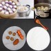 Racdde 100pcs Round Parchment Paper 6 inch Circle Steamer Baking Liners,Non-Stick Pre-cut Baking Sheets Paper for Round Cake Pan Baking Cooking 