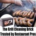 Racdde Grill Cleaning Brick. Commercial Grade Pumice Stone Tool Cleans & Sanitizes Restaurant Flat Top Grills or Griddles. Remove Grease Stains, Dirt and More Without Harsh Chemicals or Abrasives. 