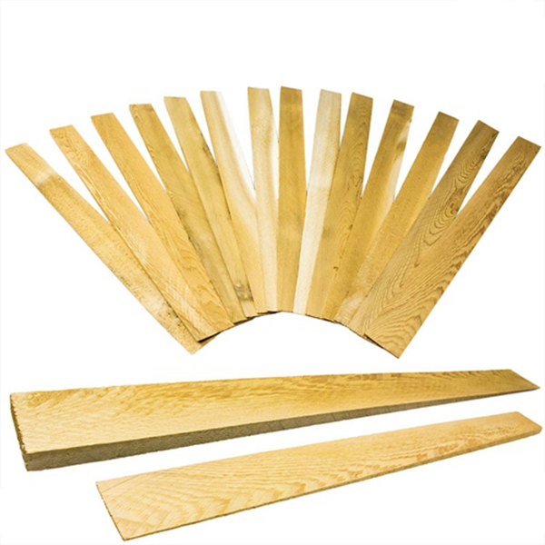 Racdde Extra Long 15in Tapered Cedar Wood Shims, 13 Pack. Perfect Weather Resistant Home Improvement Tool for Installing Doors, Windows, & Cabinets, Leveling Floors & DIY Remodeling Projects 