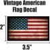 Racdde American Flag & Skull Flag HardHat & Helmet Stickers: 4 Decal Value Pack. Great for Motorcycle Biker Helmet, Construction Toolbox, Hard hat, Mechanic Shop & More. Great Gift for Any Patriot. USA Made