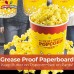 Premium Leak-Free 32 Oz Disposable Popcorn Cup 50pk By Racdde. Stackable Buckets With Fun Design. Great For Concession Stands, Carnivals, Fundraisers, School Events, Or Family Movie Nights. 