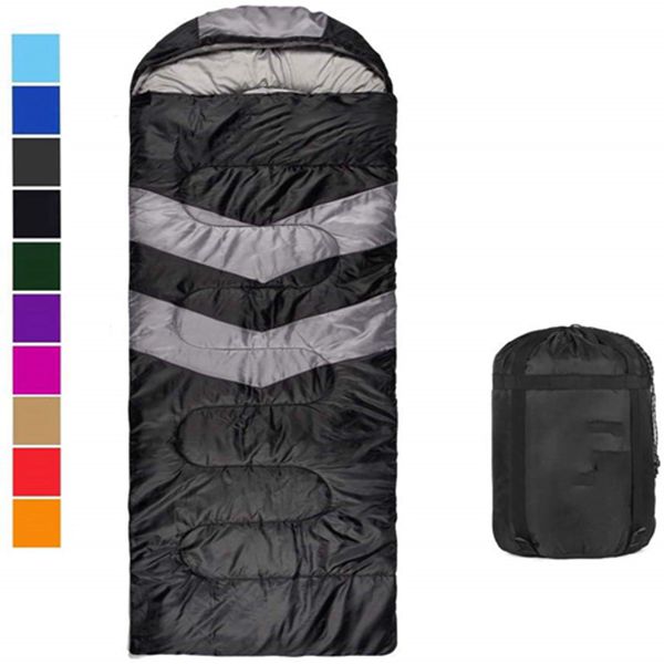 Racdde Sleeping Bag for Indoor and Outdoor Use - Great for Kids, Boys, Girls, Teens, Adults. Ultralight and Compact Bags for Sleepover, Backpacking, Camping 