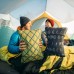 Racdde Compressible Travel Pillow for Camping, Backpacking, Airplanes and Road Trips 