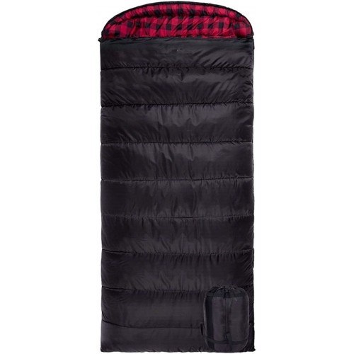 Racdde Celsius XXL Sleeping Bag; Great for Family Camping; Free Compression Sack 