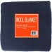 Racdde 100% Wool Blanket, Navy Blue, Warm & Heavy 5.5 lbs, Large Washable 66"x90" Size, Perfect for Outdoor Camping, Survival & Emergency Preparedness Use 