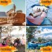 Racdde Inflatable Couch – Cool Inflatable Chair. Upgrade Your Camping Accessories. Easy Setup is Perfect for Hiking Gear, Beach Chair and Music Festivals. 