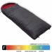 Racdde All Season XL Sleeping Bag for Big and Tall Adults - Ideal for Warm/Cold Weather Camping and Hiking - Wide, Oversized & Waterproof Hooded Sleeping Bag with Free Compression Sack 