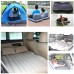 Racdde Car Inflatable Bed Protable Camping Air Mattress with 2 Air Pillows Universal SUV 