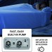 Racdde Upgraded Twin air Mattress with Built in Pump, Luxury Twin Airbed, Inflatable Mattress for Home Camping Travel, Luxury Twin Size Blow up Bed 