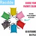 Racdde Beach Blanket, Waterproof Picnic Blanket 55″x60″ - Lightweight Camping Tarp, Compact Pocket Blanket, Festival Gear, Sand Proof Mat for Travel, Hiking, Sports - Packable w/Bag 