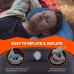 Racdde Camping Pillow - Ultralight Inflatable Travel Pillows - Multiple Colors - Compressible, Lightweight, Ergonomic Neck & Lumbar Support - Perfect for Backpacking or Airplane Travel 