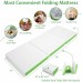 Racdde Tri-Fold Folding Mattress w/Storage & Carry Case - Best as Adult Guest Bed, Camping Cot, RV, Floor Mat - Ultra Soft Removable Washable Cover, Foldable, Portable & Compact [75 x 31 x 4 inch] 