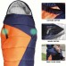 Racdde Sleeping Bag with Compression Sack,Portable Lightweight and Waterproof for Adults & Kids,3-4 Season Mummy Sleeping Bags Great for Hiking, Backpacking,Camping and Outdoor 