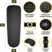Racdde Sleeping Pad for Camping with Pillow, Travel Bag & Fix Kit [Inflatable] 