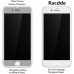 Racdde Privacy Screen Protector for iPhone 8 7 6s 6, Anti Spy 9H Tempered Glass, Edge to Edge Full Cover Screen Protector [Anti-Fingerprint] [Bubble Free] [Full Coverage] (White) 