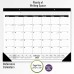 Racdde 2020 Desk Calendar, Desk Pad, 21-3/4" x 17", Standard, Ruled Blocks (SK2400) 