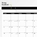 Racdde 2020 Desk Calendars, Desk Pads, 21-3/4" x 17", Standard, Ruled Blocks, 3 Pack (AZSK2400) 