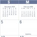 Racdde 2020 Desk Calendar, Desk Pad, 21-3/4" x 17", Standard, Easy to Read (SKLP2432) 