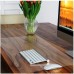 Racdde Clear Desk Pad - Transparent Desk Mats on Top of Desk | Anti-Static Computer Desk Mat for Home & Office | 16” x 35” 