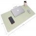 Racdde Multifunctional Office Desk Pad, Ultra Thin Waterproof PU Leather Mouse Pad, Dual Use Desk Writing Mat for Office/Home (31.5" x 15.7", Light Green ) 