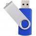 Racdde 10 Pack 2GB Flash Drive 2gb USB Flash Drive Thumb Drive Memory Stick Swivel Pen Drive Keychain Design Blue 