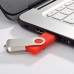 Racdde 16GB USB Flash Drive 10 Pack Flash Drives Thumb Drive Memory Stick Swivel Jump Drive, Mixcolor 
