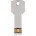 Racdde 64GB Metal Key Design USB Flash Drive, Metal Key Shaped Memory Stick, USB 2.0 Sliver 