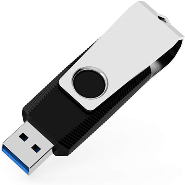 Racdde 64GB USB 3.0 Flash Drive Flash Memory Thumb Drives Storage Memory Stick, Black 