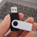 Racdde 128MB USB Flash Drive Small-Capacity Flash Drives Keychain Design Thumb Drive Swivel Memroy Stick Pen Drive 20PCS 