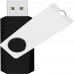 Racdde  Wholesale 50 Pack 8GB Flash Drive Custom Logo Thumb Drive Flash Drives Swivel Memory Stick, Black 