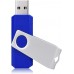 Racdde 10 Pack 4GB USB Flash Drive 10pcs Thumb Drive-Bulk Pack- USB 2.0 in Blue 