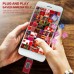 USB Flash Drive Photo Stick 256GB for iPhone, iPhone External Memory for iPhone, Android, PC Photos and Mobile Phone and Computer Compatible 3.0 Flash Drive Racdde (red -256GB) 