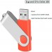 10 x Racdde 16GB USB Flash Drive Memory Stick Thumb Drives Bulk (MultiColor, 10 Pack) 