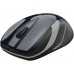Racdde M525 Wireless Mouse – Long 3 Year Battery Life, Ergonomic Shape for Right or Left Hand Use, Micro-Precision Scroll Wheel, and USB Unifying Receiver for Computers and Laptops, Black/Gray 