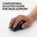 Racdde M705 Marathon Wireless Mouse – Long 3 Year Battery Life, Ergonomic Sculpted Right-Hand Shape, Hyper-Fast Scrolling and USB Unifying Receiver, for Computers and laptops, Dark Gray 