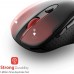 Racdde Computer Wireless Mouse, 2.4G Portable USB Mouse Ergonomic Mouse- Fit Your Hand Nicely, 5 Adjustable DPI Levels, Page Down/Up Buttons, 20 Months Battery Life, Designed for PC, Desktop, Laptop 