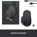Racdde MX Master 2S Wireless Mouse – Use on Any Surface, Hyper-fast Scrolling, Ergonomic Shape, Rechargeable, Control up to 3 Apple Mac and Windows Computers (Bluetooth or USB), Graphite 