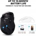 Racdde MM057 2.4G Wireless Portable Mobile Mouse Optical Mice with USB Receiver, 5 Adjustable DPI Levels, 6 Buttons for Notebook, PC, Laptop, Computer, MacBook - Blue 