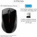 Racdde X3000 Wireless Mouse, Black (H2C22AA#ABL) 