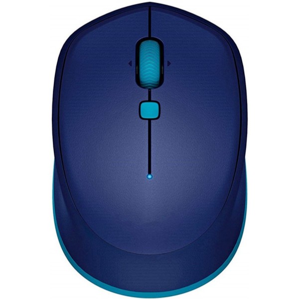 Racdde M535 Bluetooth Mouse – Compact Wireless Mouse with 10 Month Battery Life Works with Any Bluetooth Enabled Computer, Laptop or Tablet Running Windows, Mac OS, Chrome or Android, Blue 